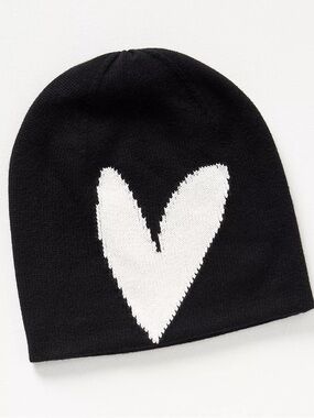 Kerri Rosenthal Cashmere Blend beanie Imperfect Heart Beanie OS